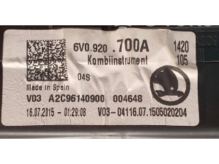 Панель приборов 6V0920700A Skoda Fabia Mk3 (NJ)