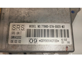 Блок подушек безопасности 77060S7AG920M2, C0Y9004CF00   Honda Stream