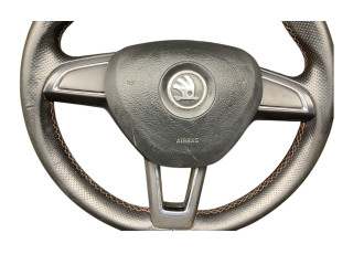 Руль Skoda Fabia Mk2 (5J)  2007 - 2014 года 5J0419091L, 5E0880201      