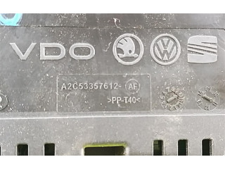 Панель приборов 5J0920811D Skoda Fabia Mk2 (5J)