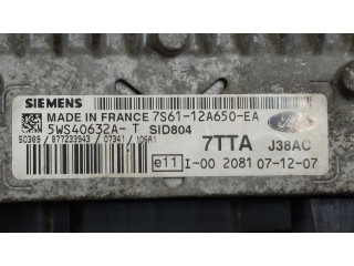 Řídící jednotka 7S6112A650EA, 5WS40632AT   Ford Fiesta 2008