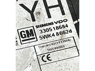 Блок комфорта 330518684, 5WK48083   Opel Meriva A   