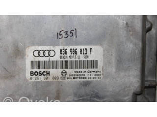 Блок управления двигателя 036906013F, 1039S02878 Audi A2