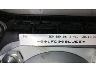 Подушка безопасности водителя 2K0880201B, 2K0880201B4EC Volkswagen Caddy