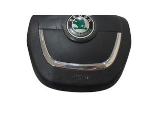 Подушка безопасности водителя 5L0880201E, 62218053A   Skoda Yeti (5L)