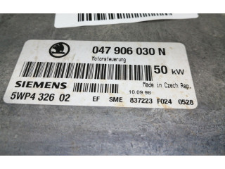 Блок управления двигателя 047906030N, 837223F0240528   Skoda Felicia I