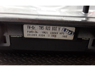 Панель приборов 7M5920800H, YM2110849APD Ford Galaxy