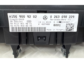 Přístrojová deska  Mercedes-Benz GLA W156 2015 A1569009202, 0263698229  