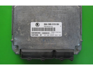Блок управления двигателем Блок управления 06A906019BH, 5WP4860 Skoda Octavia Mk1 (1U)