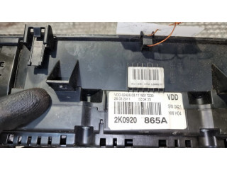 Přístrojová deska  Volkswagen Caddy 2011 2K0920865A  