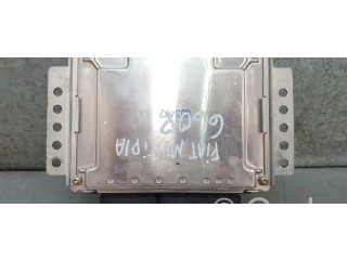 Блок управления двигателя 55186489, 0281010334 Fiat Multipla