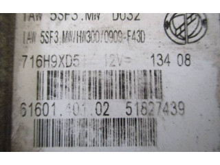 Блок управления двигателем Блок управления 51827439, 716H9XD5   Fiat Grande Punto