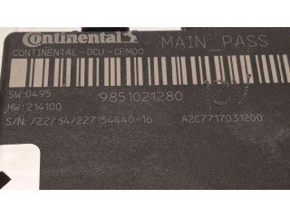 Блок комфорта 9851021280   Peugeot 308   