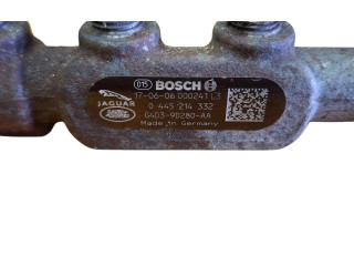 Топливная рампа 0445214332, G4D39D280AA Jaguar XF