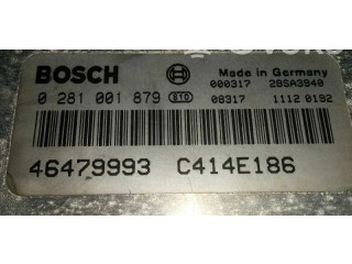 Блок управления двигателем Блок управления 0281001879, 46479993   Fiat Multipla