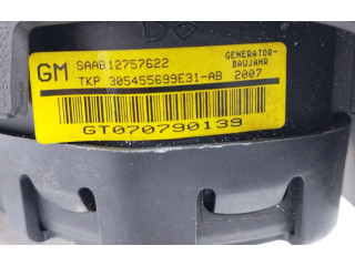 Подушка безопасности водителя 12757622 Saab 9-3 Ver2