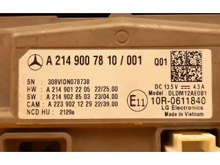 Дисплей    A2149007810, A2149028503   Mercedes-Benz E W214