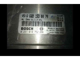 Блок управления двигателя A6681530079 Mercedes-Benz A W168