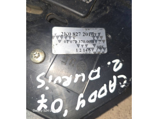 Zámek zadních dveří 2K0827201L, 0107237000A Volkswagen Caddy 2009