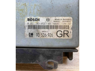 Řídící jednotka 90506926, 0261203653 Opel Calibra 1989