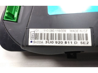 Панель приборов 3U0920811D Skoda Superb B5 (3U)