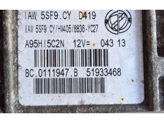 Блок управления двигателем Блок управления BC.0111947.B, 51933468 Lancia Ypsilon