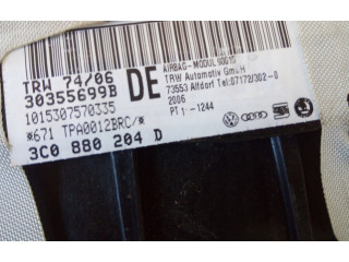 Подушка безопасности пассажира 3C0880204D   Volkswagen PASSAT B6