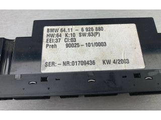 Блок управления климат-контролем 64116926880, 6926880   BMW X5 E53