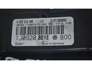 Панель приборов 1J0920801E, 0263618006 Volkswagen Bora