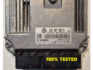 Блок управления двигателя 0261S07731, 03C907309M   Volkswagen PASSAT B7
