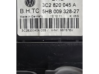 Блок управления климат-контролем 3C2820045A, 5HB00932827 Audi A3 S3 A3 Sportback 8P