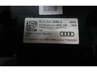 Панель приборов 8U0920930J, E2-A1-37-3 Audi Q3 8U