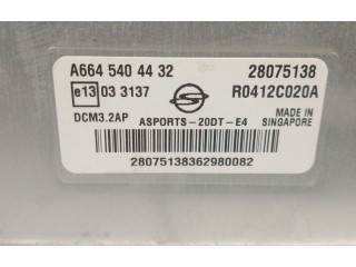 Блок управления двигателя A6645404432, 28075138DELPHI SsangYong Actyon