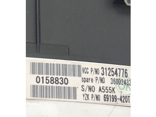Přístrojová deska Volvo C30 2008 31254776, 36002433