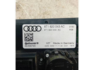 Блок управления климат-контролем 8T1820043AC, A2C53307435   Audi Q5 SQ5