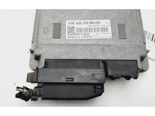 Блок управления двигателем Блок управления 03D906023 Skoda Fabia Mk2 (5J)