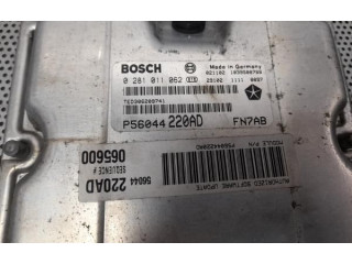 Блок управления двигателя 0281011062, P56044220AD Jeep Cherokee III KJ