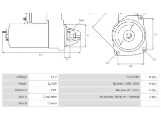 Подушка безопасности двери TM000A14301, AS-PL Hyundai Trajet