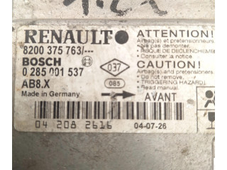 Блок подушек безопасности 8200375763, 0285001537   Renault Clio III