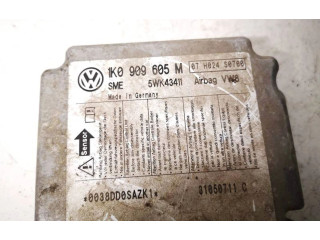 Блок подушек безопасности 1k0909605m, 5wk43411   Skoda Octavia Mk2 (1Z)