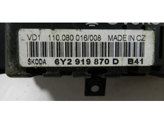 Панель приборов 6Y2919870D Skoda Fabia Mk1 (6Y)