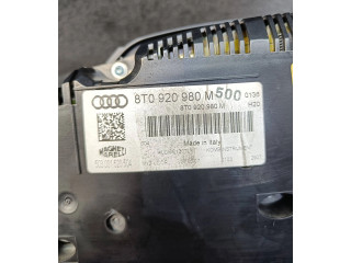 Панель приборов 8T0920980M, 503001520504   Audi A5 8T 8F       