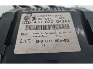 Блок управления климат-контролем 4B0820043AA Audi A6 S6 C5 4B