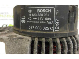 Генератор 037903025C, 0123320034   Audi A3 S3 8L      