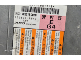 Блок управления надувных подушек 98221SC030, 1503000940   Subaru Forester SH