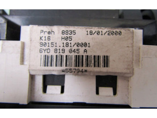 Блок управления климат-контролем 6Y0819045A Skoda Fabia Mk1 (6Y)