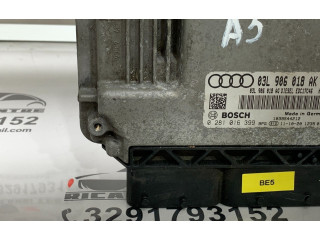 Блок управления двигателем Блок управления 03L906018AK, 0281016399   Audi A3 8Y