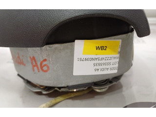 Подушка безопасности водителя 4F0880201BP6PS, 4F0880201BP   Audi A6 S6 C6 4F