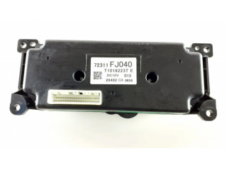 Блок управления климат-контролем 72311FJ040, A3161A345964U176   Subaru XV