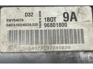Блок управления двигателя 96801800, 96801800   Chevrolet Matiz